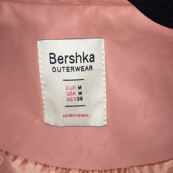 pink (fake leather) jacket - Picture 3 of 3